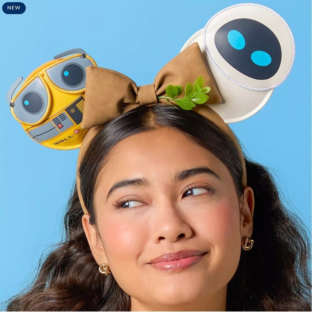 Wall-E & Eve Disney Ears Headband D23 Disney Parks 2026 Ready to Ship Sold Out
